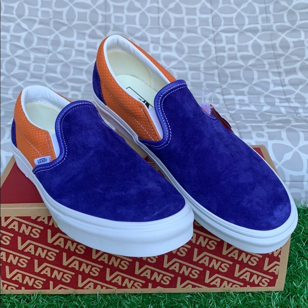 VANS CLASSIC SLIP-ON P&C ROYAL BLUE/APRICOT BUFF M - Picture 7 of 16
